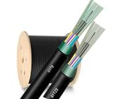Outdoor Armored Fiber Optic Cable GYTZS Flame Resistance Jacket LSZH Outer Sheath Cable