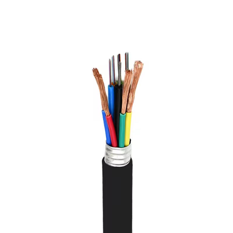 12 24 core Outdoor Photoelectric Hybrid Fiber Power Cable GDTA
