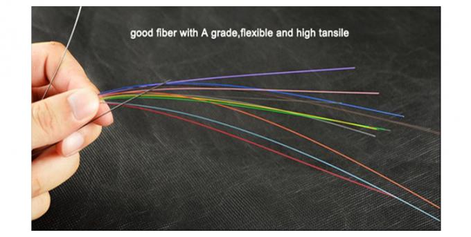 에어리얼 아웃도어 오버헤드 4 12 24 36 48 72 96 144 288 코어 광섬유 케이블 단일 모드 GYXTW 3
