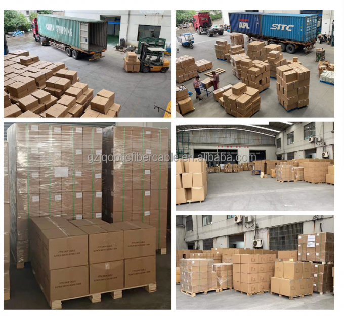 내부 및 외부에 FTTH 광섬유 드롭 케이블과 네트워크 연결에서 최고를 경험 2
