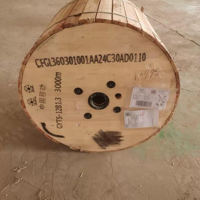 공장 재고 야외 이중 장갑 GYTS53-96 코어 광섬유 케이블 이중 자켓 G652D 당일 배송 11