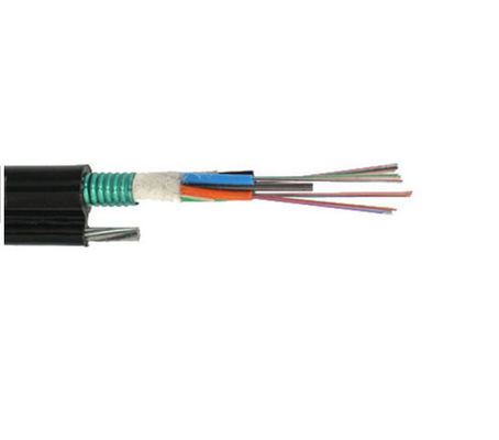 GYTC8S Overhead Self Supporting Optical Fiber Cable 24 48 Core