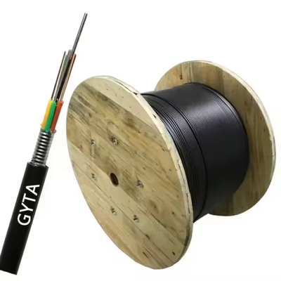 Outdoor Armored Fiber Optic Cable GYTS GYTA 12 16 24 36 48 96 144 288 Cores Overhead Underground Duct