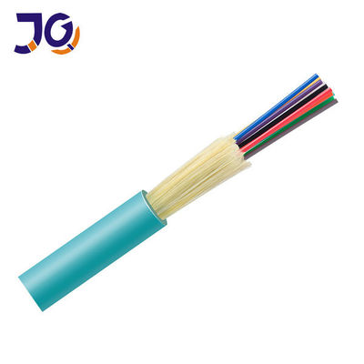 품질  GJFJV10 24 Core Multimode Indoor Fiber Optic Cable OM1 OM2 OM3 LSZH Gigabit Network 공장