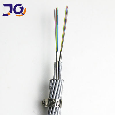 품질  OPGW Optical Power Ground Wire 24 48 Core for Power Transmission Line Overhead Lightning Protection 공장