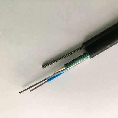 Overhead Self Supporting 48 Core Outdoor Fiber Optic Cable GYTC8S