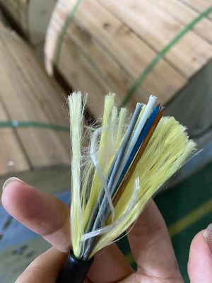 ADSS 광섬유 케이블 24F 100M 전폭 공기 광섬유 ADSS 케이블