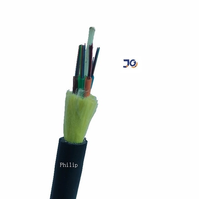 금속 없음 모든 Dieletric 자활하는 ADSS 싱글모드 광학 섬유 케이블 HDPE는 털실로 넣어졌습니다