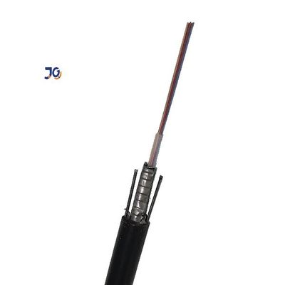 6 8 12 24 코어 GYXTW 케이블 장갑 유선 광섬유 케이블