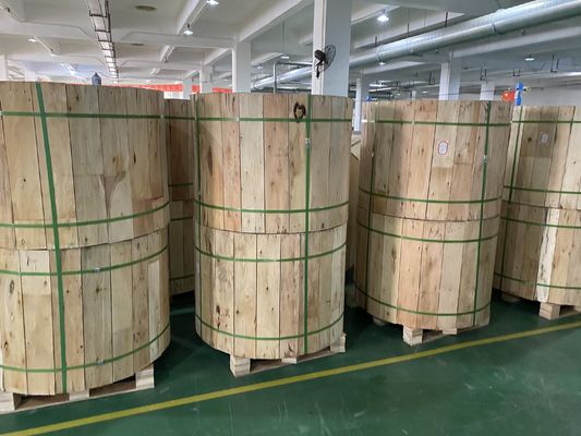 이중 껍질 장갑 지하 G652D 12 24 36 48 72 96 144 288 코어 직접 묻힌 GYTY53 광섬유 케이블