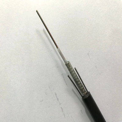 12 코어 광섬유 케이블 야외 G652D G657A 오버헤드 장갑 광섬유 케이블 GYXTW