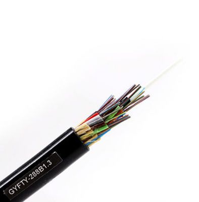 옥외 광학 섬유 케이블 144 핵심 단일 모드 SM fibra optica 케이블