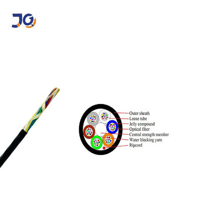HDPE 극소 덕트 공기압 포설 광섬유 옵틱 케이블 GCYFTY 24 48 72 144 핵심