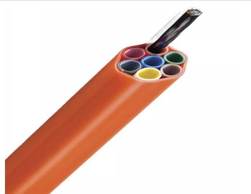 HDPE 극소 덕트 공기압 포설 광섬유 옵틱 케이블 GCYFTY 24 48 72 144 핵심