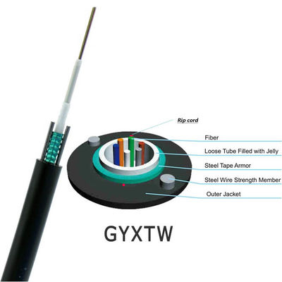 중국 광섬유 케이블 제조업체 FTTH 광섬유 케이블 SM G652D 12 광섬유 케이블