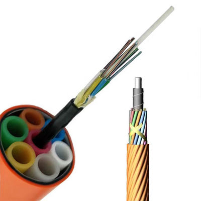 GCYFY Micro Duct Air Blown Fiber Optic Cable 24 48 96 Core Lightweight High Density Fiber Cable