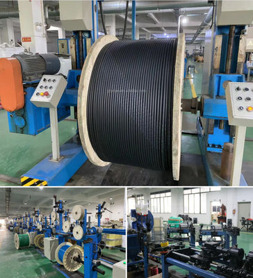 12 24 48 96 144 코어 직 buried GYXTW53 이중 껍질 이중 갑옷 광섬유 케이블