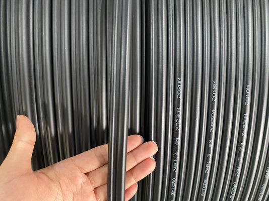 야외 공중 배치 그림 8 구조 24 코어 광섬유 케이블 GYTC8A