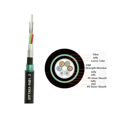 외관용 단면 류 알루미늄 테이프 장갑 광섬유 케이블 GYFTA