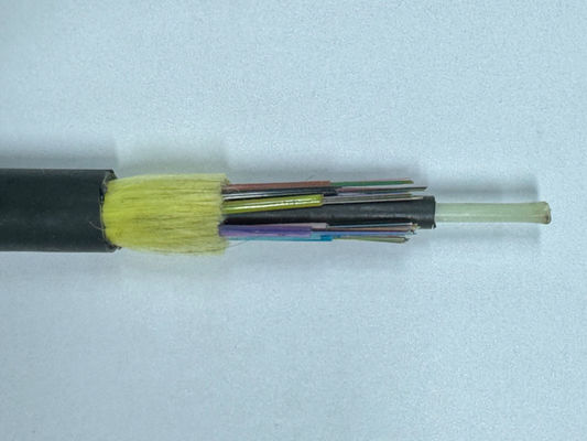 단일 모드 외관 광섬유 케이블 G652D 공기 미니 ADSS를 위한 단일 자켓