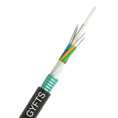 GYFTS 외관 단면 FRP 강도 장착 스틸 테이프 장갑 광섬유 케이블