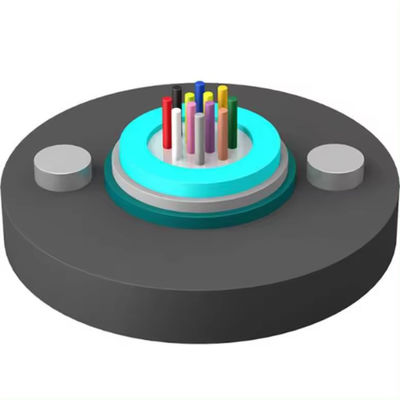 4 6 8 12 24 코어 GYXTZW 유니튜브 불 retardant 케이블 외관 광섬유 케이블 LSZH 재킷