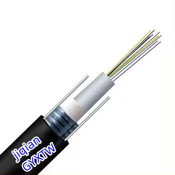 공장 가격 2/4/6/8/12/16/24 코어 통신 GYXTW 외관 통신 케이블 단일 모드 광섬유 케이블 Wi