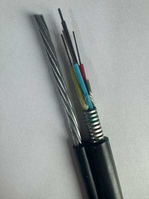 외장용 오버헤드 자부장식 8 그림 광섬유 케이블 GYTC8S GYXTC8S GYFTC8S 강철 테이프 장갑 광섬유 케이블