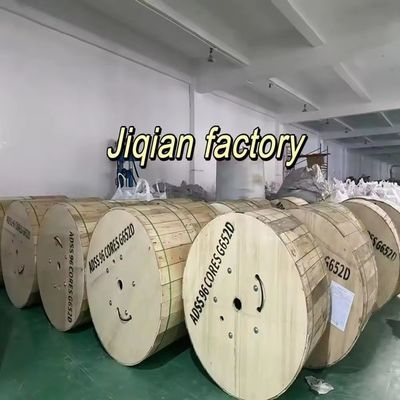 48 코어 모든 다이 일렉트릭 자부장 항공 케이블 ADSS 스판 100m 200m 광섬유 광섬유 케이블