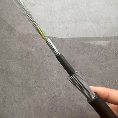 지하 잠수용 광섬유 케이블 GYTA33 수중 유선 장갑 용체 광섬유 케이블