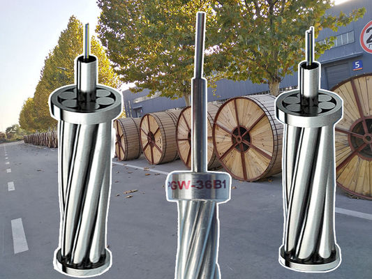 12 24 48 96 144 코어 야외 항공 케이블 opgw 지상 케이블 복합 지상 케이블 opgw 광섬유 케이블