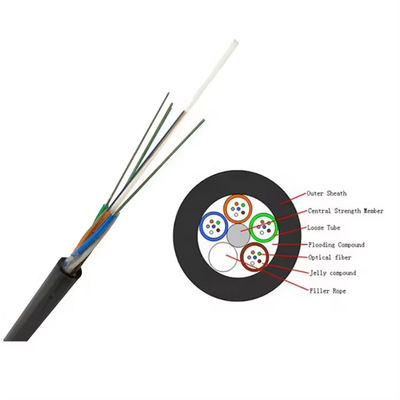 핫 판매 48 코어 SM GYFTY 무장 광섬유 케이블 도트 및 지하