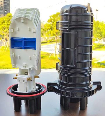 야외 12 24 48 코어 돔 타입 폐쇄 섬유 케이블 합동 상자 광섬유 스플라이스 폐쇄