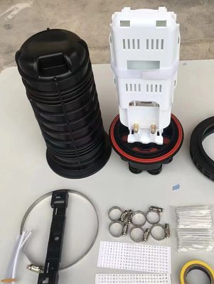 야외 12 24 48 코어 돔 타입 폐쇄 섬유 케이블 합동 상자 광섬유 스플라이스 폐쇄