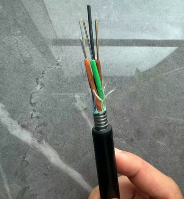 PSP 유연성 24Cores 야외 GYTS G652D 광섬유 케이블