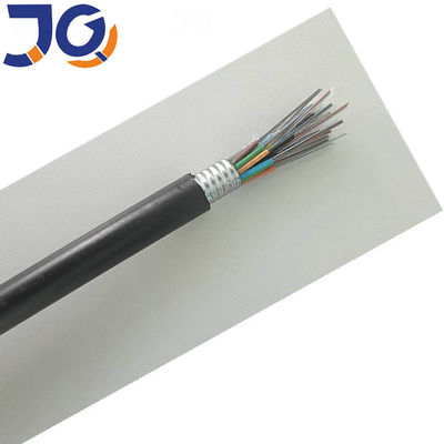 OEM 단일 모드 12 24 48 코어 GYTS GYFTS 장갑 광섬유 케이블