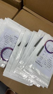 FTTH 미니 스틸 튜브 맨 plc 스플리터 1x2 1x4 1x8 1x16 광섬유 스플리터