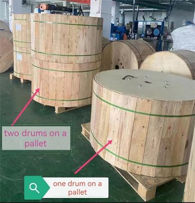 야외 공중 도관 지하 GYFTS 광섬유 케이블