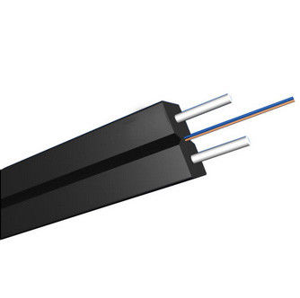 2 코어 실내 FTTH GJXH-2B6 드롭 케이블 G657A2 LSZH PVC 재킷