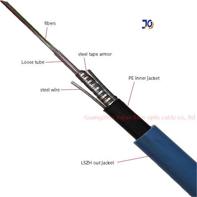 MGXTSV 방화성 항 설치류 LSZH 장갑 광산 광섬유 케이블