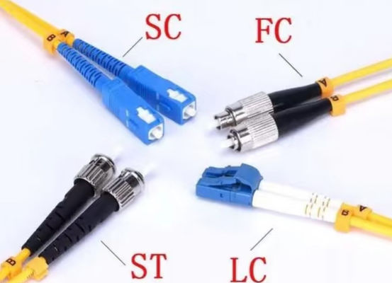 광섬유 패치 케이블 단일 멀티 모드 SC/LC/ST-UPC/APC LSZH 껍질 최고 가격