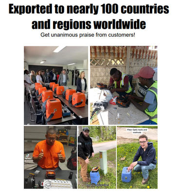 AI-9 퓨전 스플라이싱 섬유 퓨전 스플라이싱 자동 FTTH 광섬유 용접 스플라이싱 기계