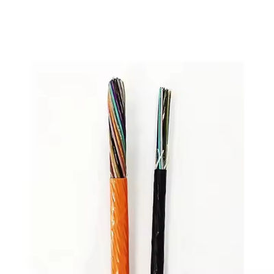 옥외 마이크로덕트 공기압입 광섬유 케이블 12-24 코어 G652D