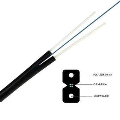 공장 가격 실내 FTTH 광섬유 드롭 케이블