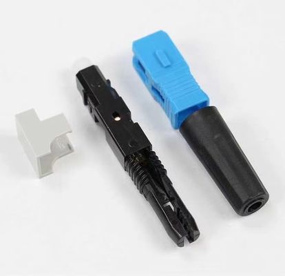FTTX UPC SC 단일모드 섬유 옵틱 빠른 연결기