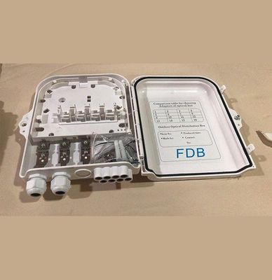 FTTX FTTB  8Cores 섬유 분배기 배전상자