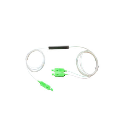 ISO9001 광섬유 부속물 단일모드 SC / UPC SC / 자동 위상 조정 1x2 Plc 분배기