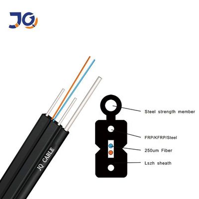 야외 G657A1 2.0*5.0mm FTTH 광 섬유용 드롭 케이블