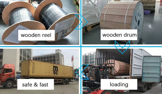 GYTA-36B1 무장한 단일모드 G652D 36 핵심 광섬유 케이블