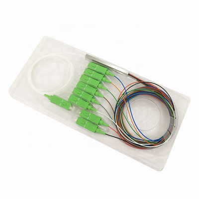 작은 종류 1260-1650mm 극소량의 섬유 옵틱 PLC 분배기